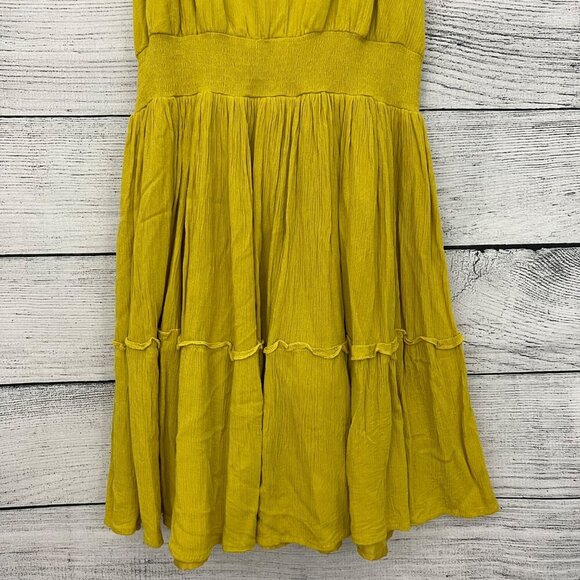 Jack by BB Dakota Yellow Sleeveless Sundress, Size M - Picture 4 of 4